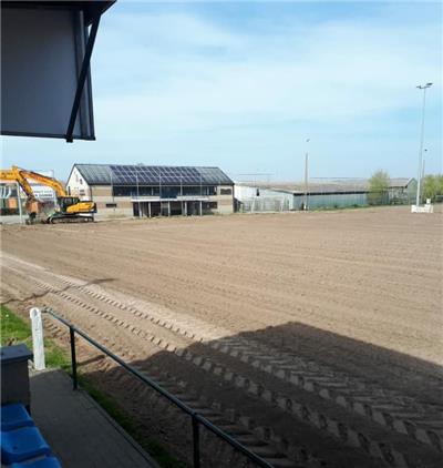 Nieuw voetbalveld voor KFC Juventus Schoonaarde