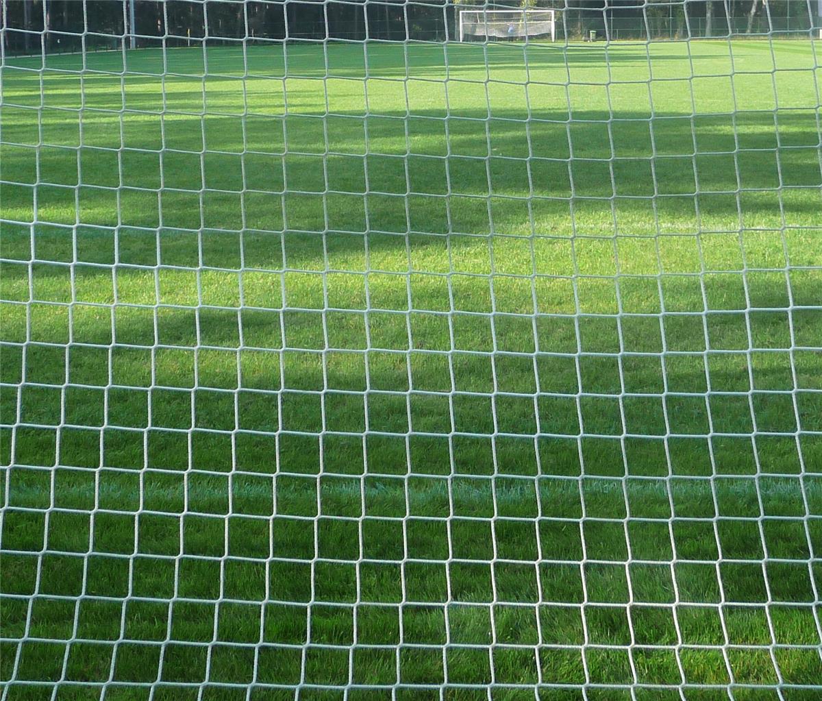Aanleg natuurgras voetbalveld met verlichting - Sportinfrabouw NV