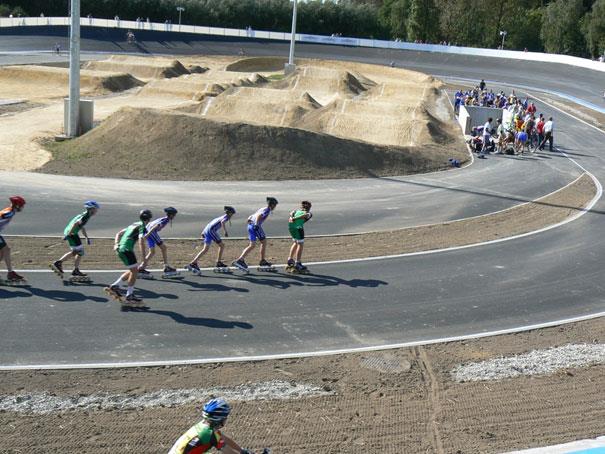 piste de patinage en ligne